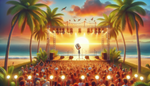 Karol G Tropitour poster announcing California shows