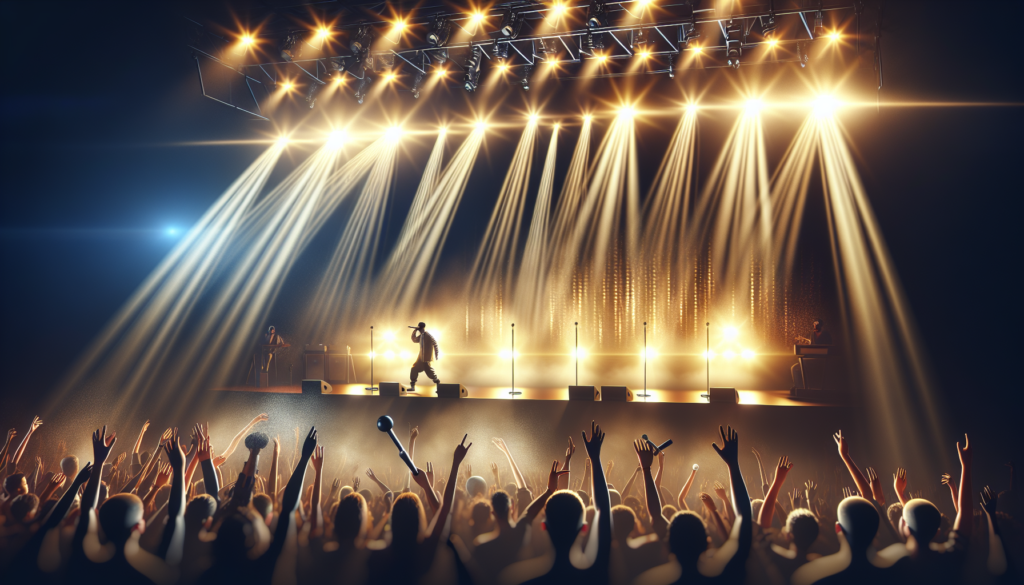 Feid performing live, reggaeton star known as Ferxxo